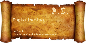Megla Dorina névjegykártya